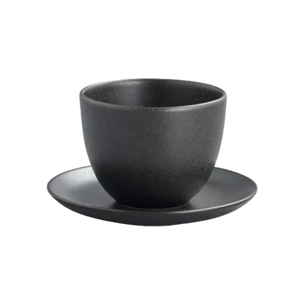 KINTO PEBBLE Cup & Saucer Set — square product photo with transparent padding