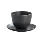 KINTO PEBBLE Cup & Saucer Set — square product photo with transparent padding