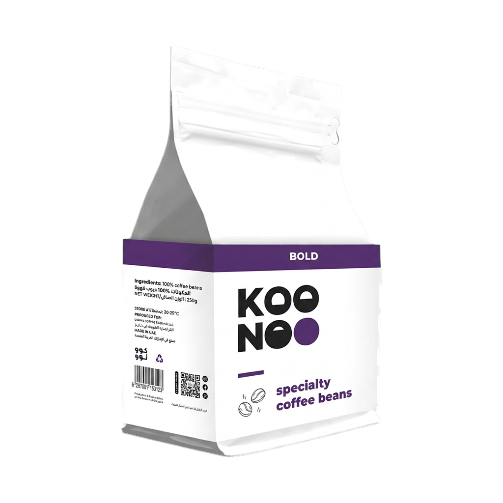 KOONOO Bold Beans upright transparent hero image