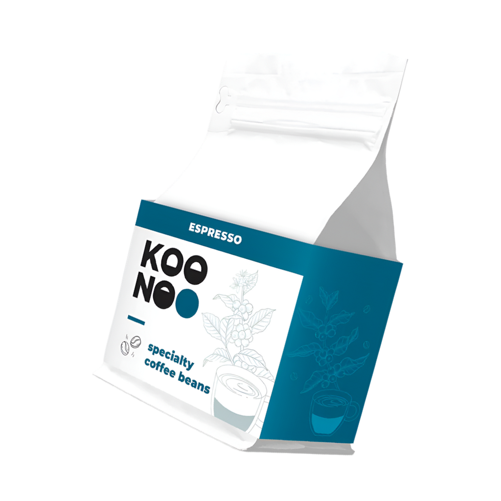 Koonoo Espresso Beans rotated transparent hero image