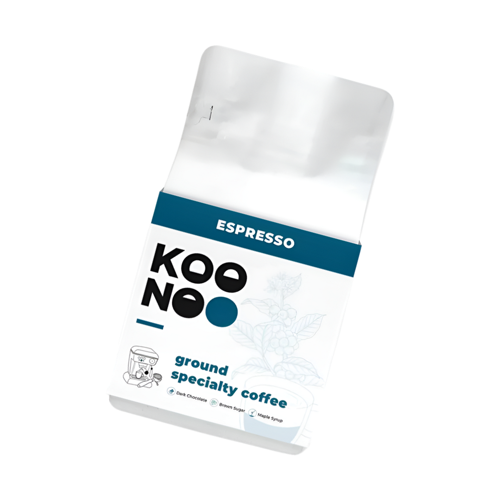 Koonoo Ground Coffee rotated transparent hero image