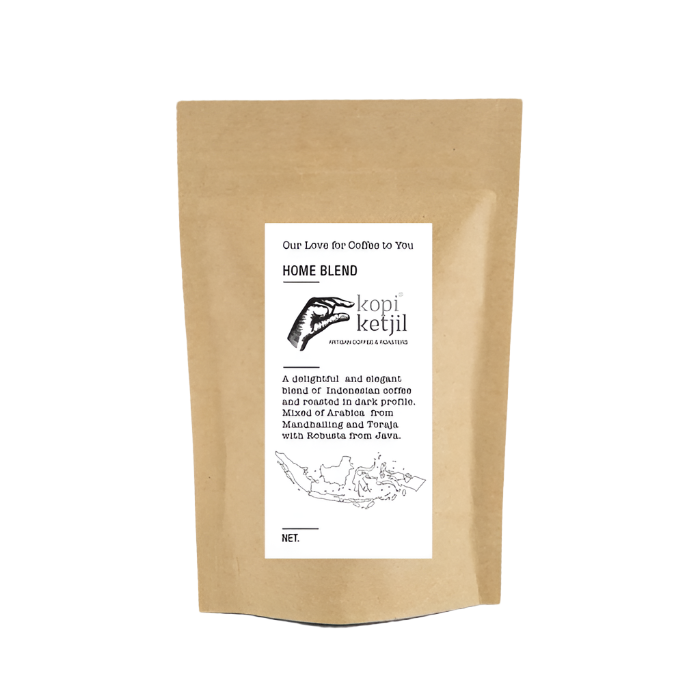 Home Blend (80% arabica, 20% robusta)
