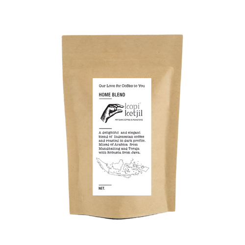 Home Blend (80% arabica, 20% robusta) - BeanBurds Kopi Ketjil 250g (10 - 12 cups) / Whole beans Coffee Beans