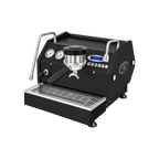 La Marzocco GS3 AV Espresso Machine With New Prosteam & IOT Technology — Black matched product view, transparent background