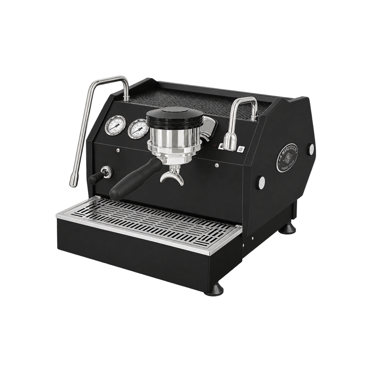 La Marzocco GS3 AV Espresso Machine With New Prosteam & IOT Technology — product view on transparent background