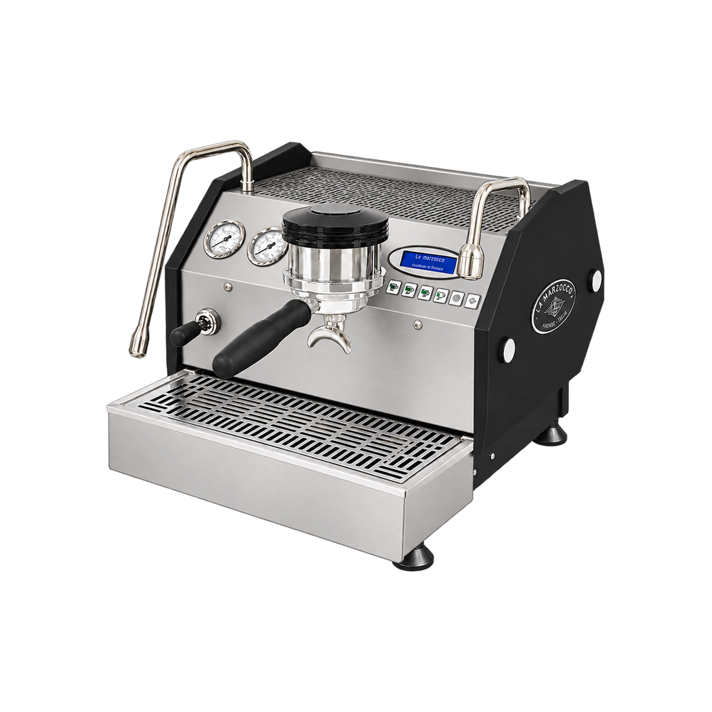 La Marzocco GS3 AV Espresso Machine With New Prosteam & IOT Technology — Steelux matched product view, transparent background