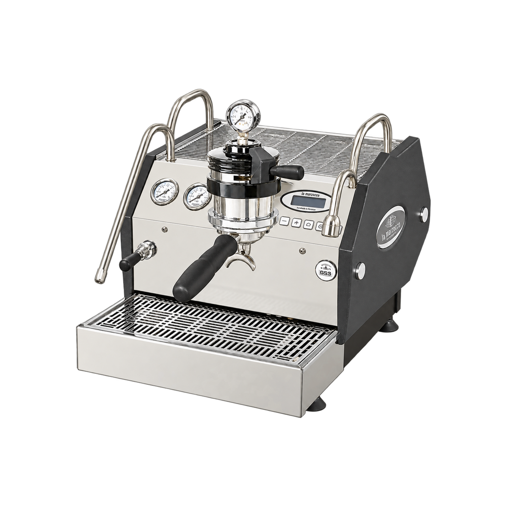 La Marzocco GS3 MP Espresso Machine With New Prosteam & IOT Technology — product view on transparent background