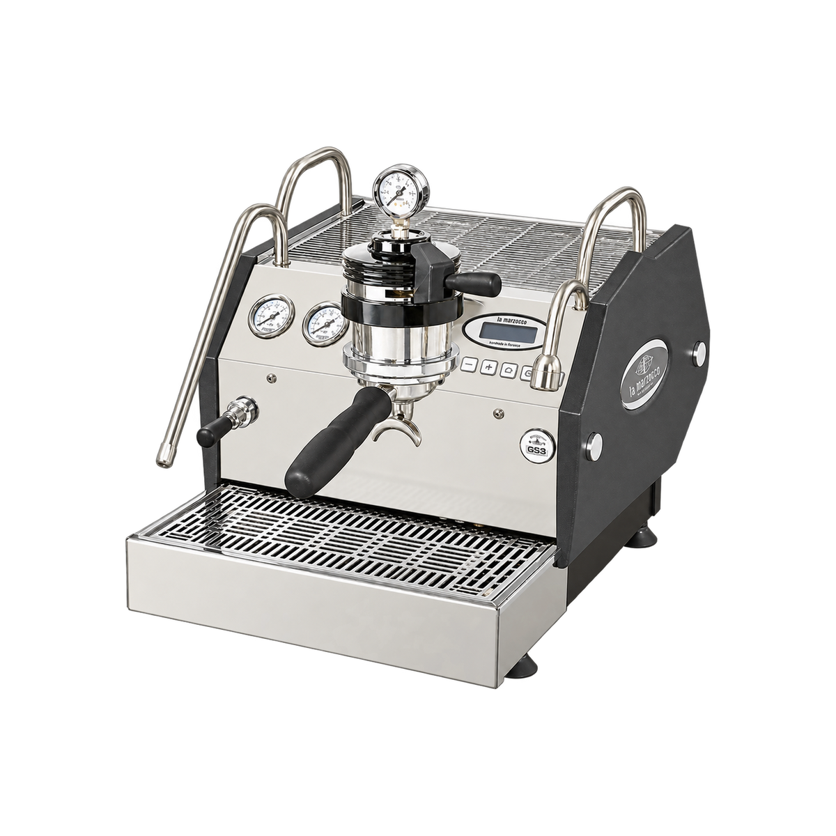 La Marzocco GS3 MP Espresso Machine With New Prosteam & IOT Technology — product view on transparent background