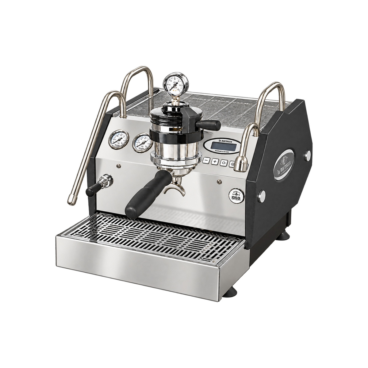 La Marzocco GS3 MP Espresso Machine With New Prosteam & IOT Technology — Steelux — matching product angle on transparent background