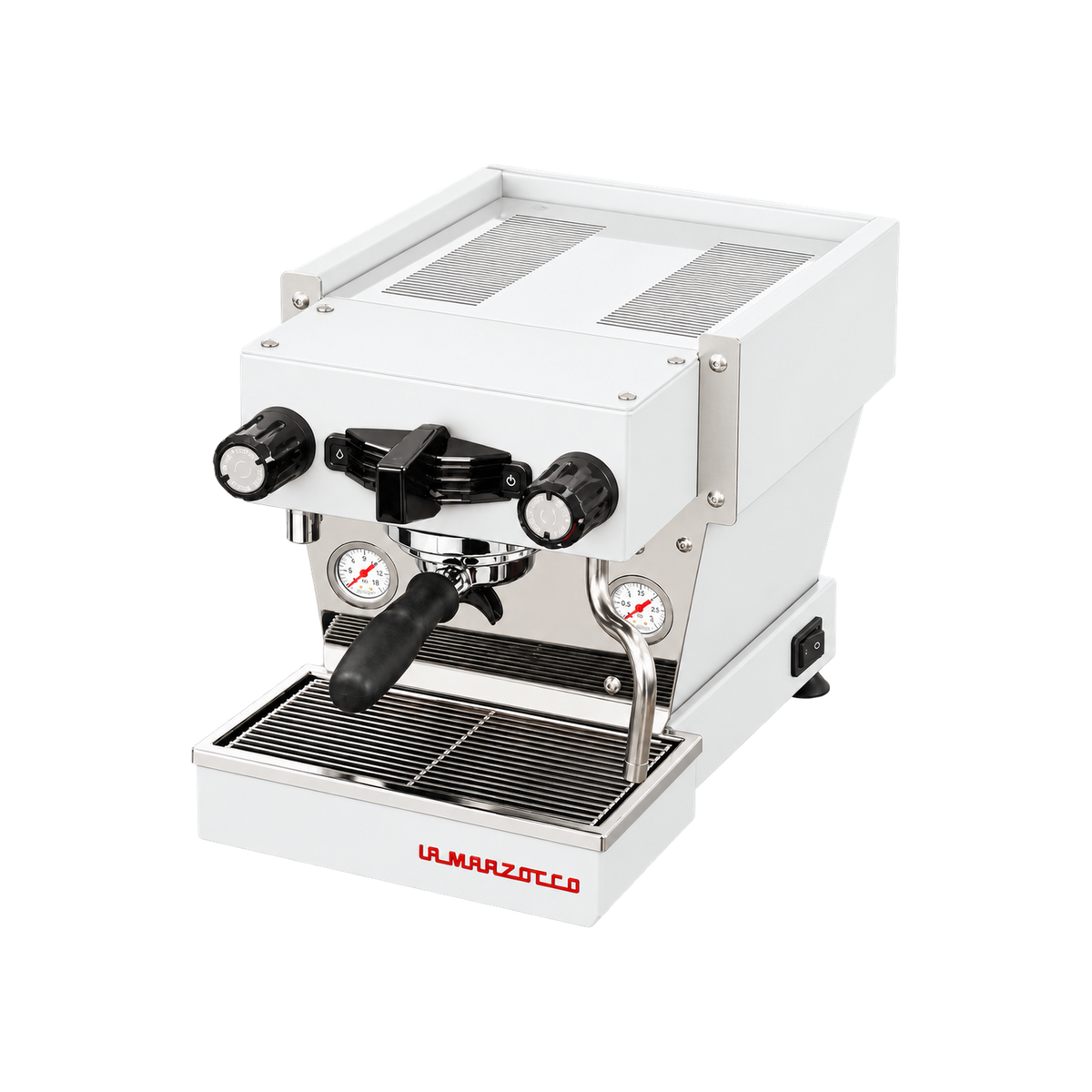 La Marzocco Linea Micra — White matched product view, transparent background