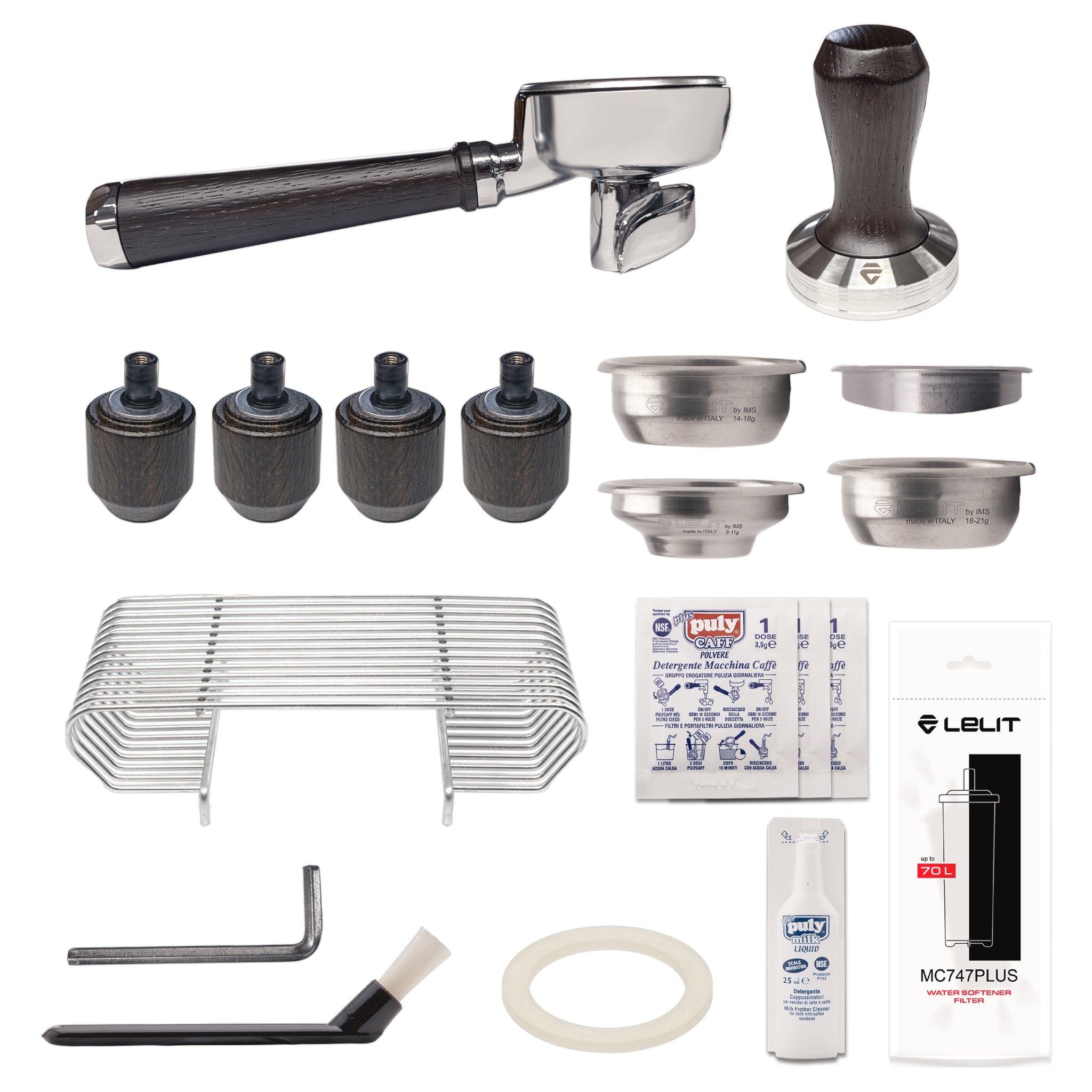 Lelit MaraX3 what's in the box, Brushed Stainless Steel version