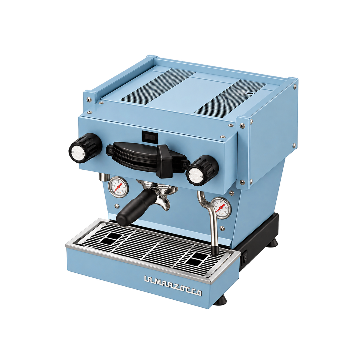 La Marzocco Linea Mini R — Blue matching product view