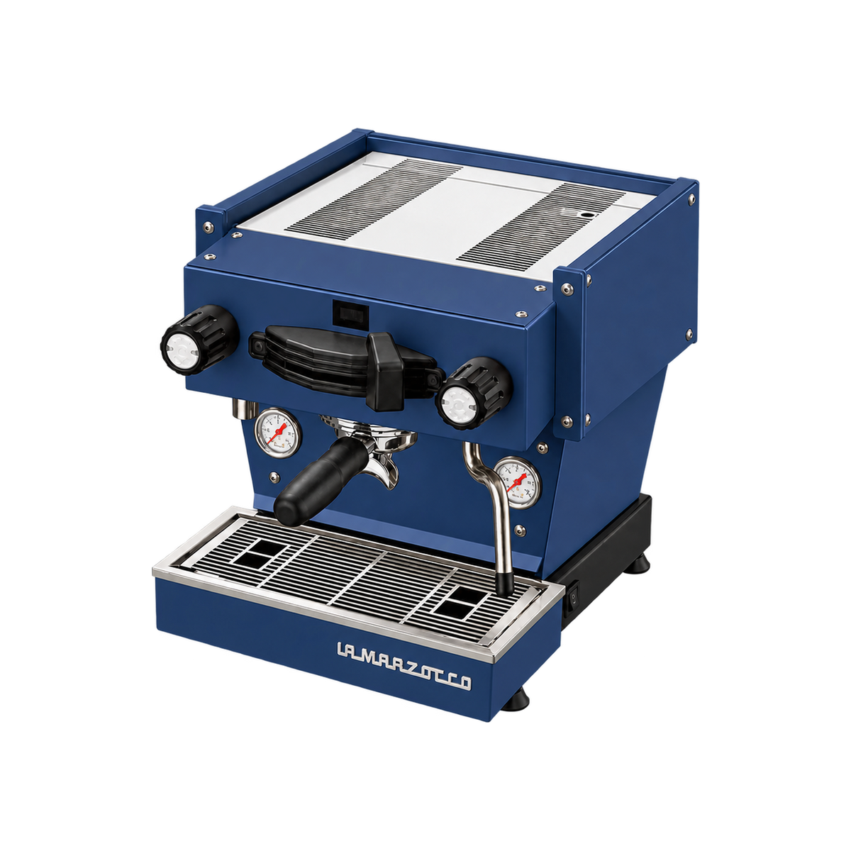 La Marzocco Linea Mini R — Dark Blue matching product view