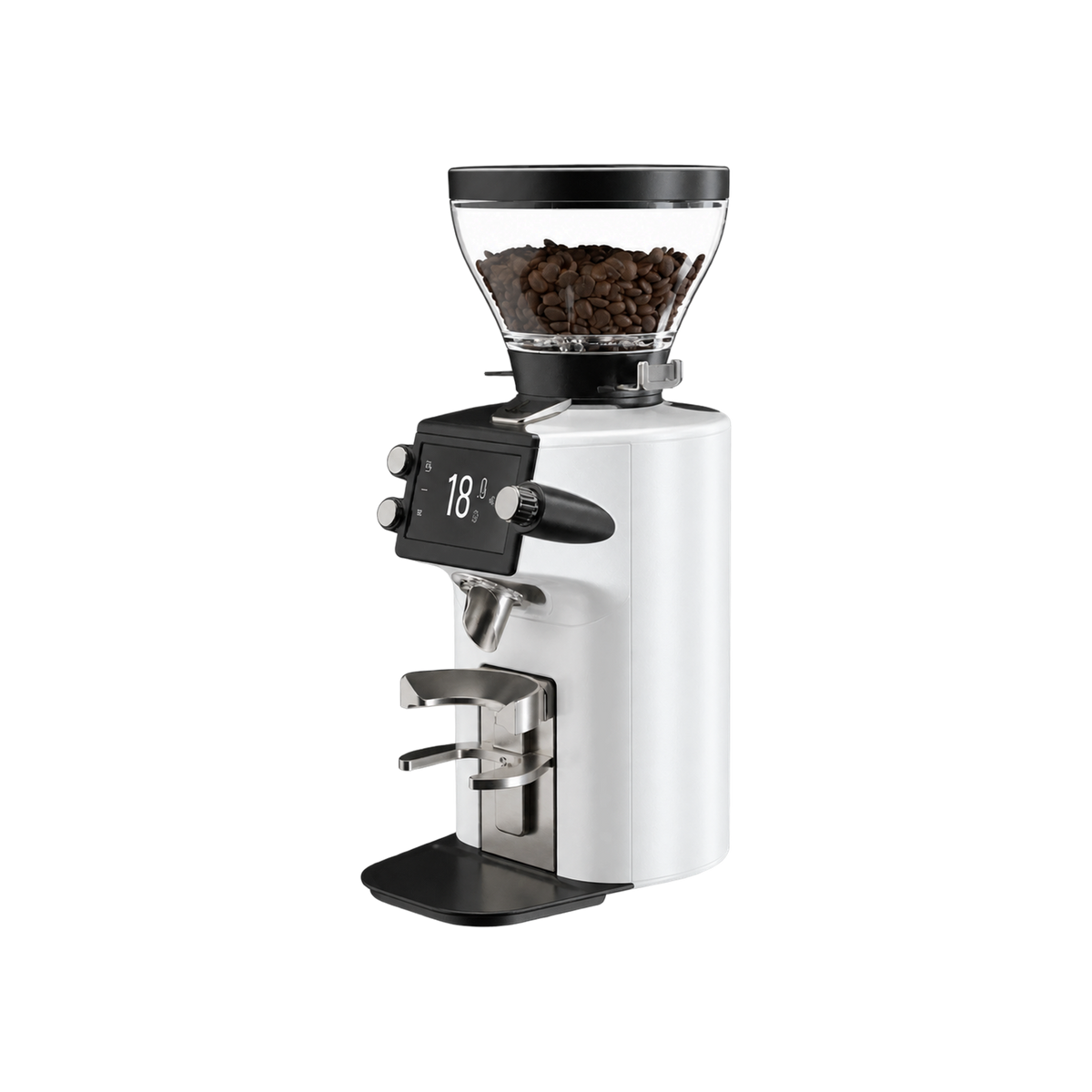 Mahlkonig E64 WS Espresso Home — White matched product view, transparent background