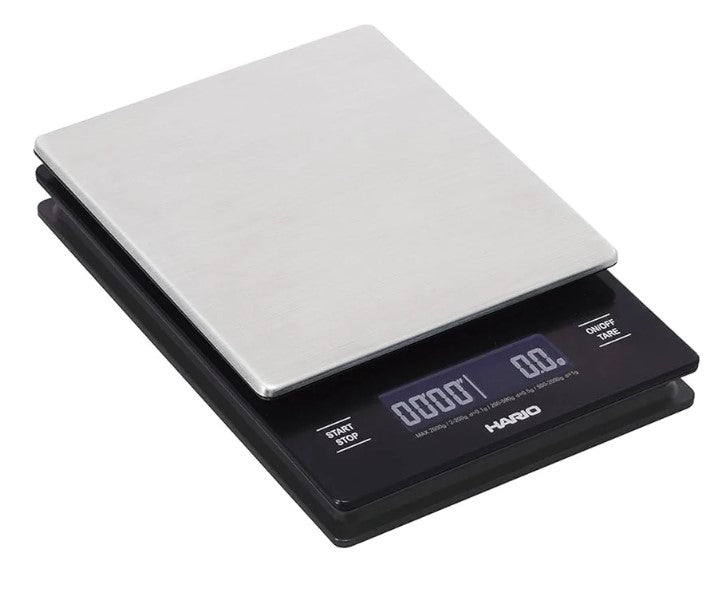 Hario V60 Metal Drip Scale Hairline Silver - BeanBurds CMI Equipment Default Title Scale