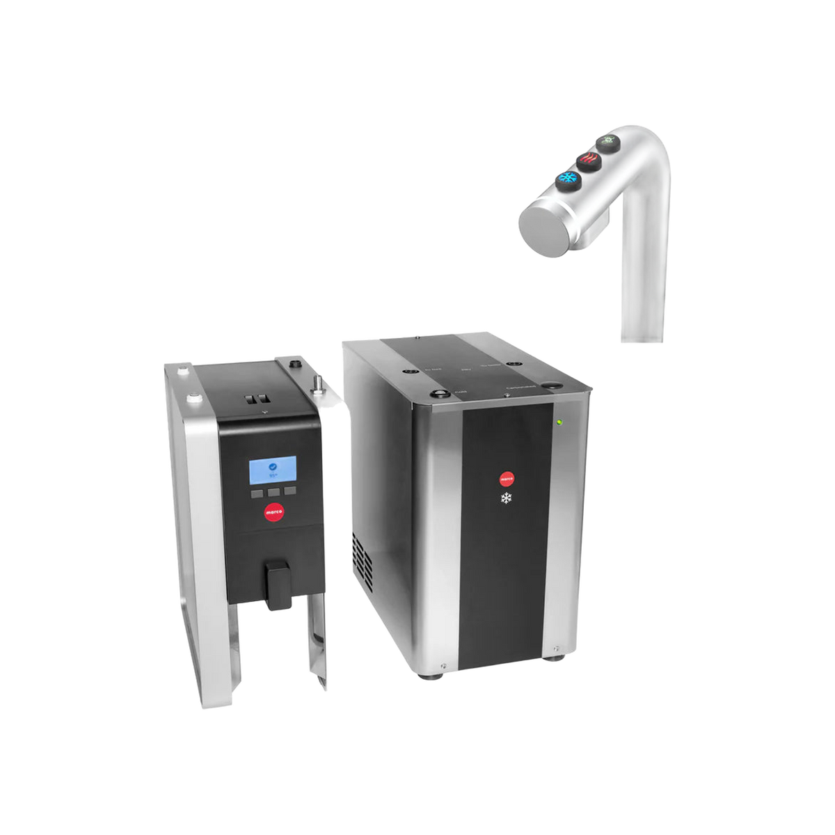 Marco FRIIA HCS/HCS PLUS – Hot, Cold & Sparkling Water Dispenser System (Undercounter)