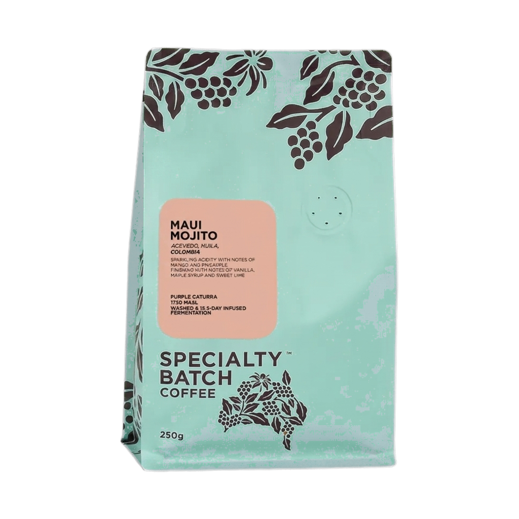 Maui Mojito — upright transparent coffee hero