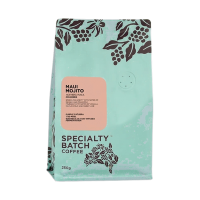 Maui Mojito — upright transparent coffee hero