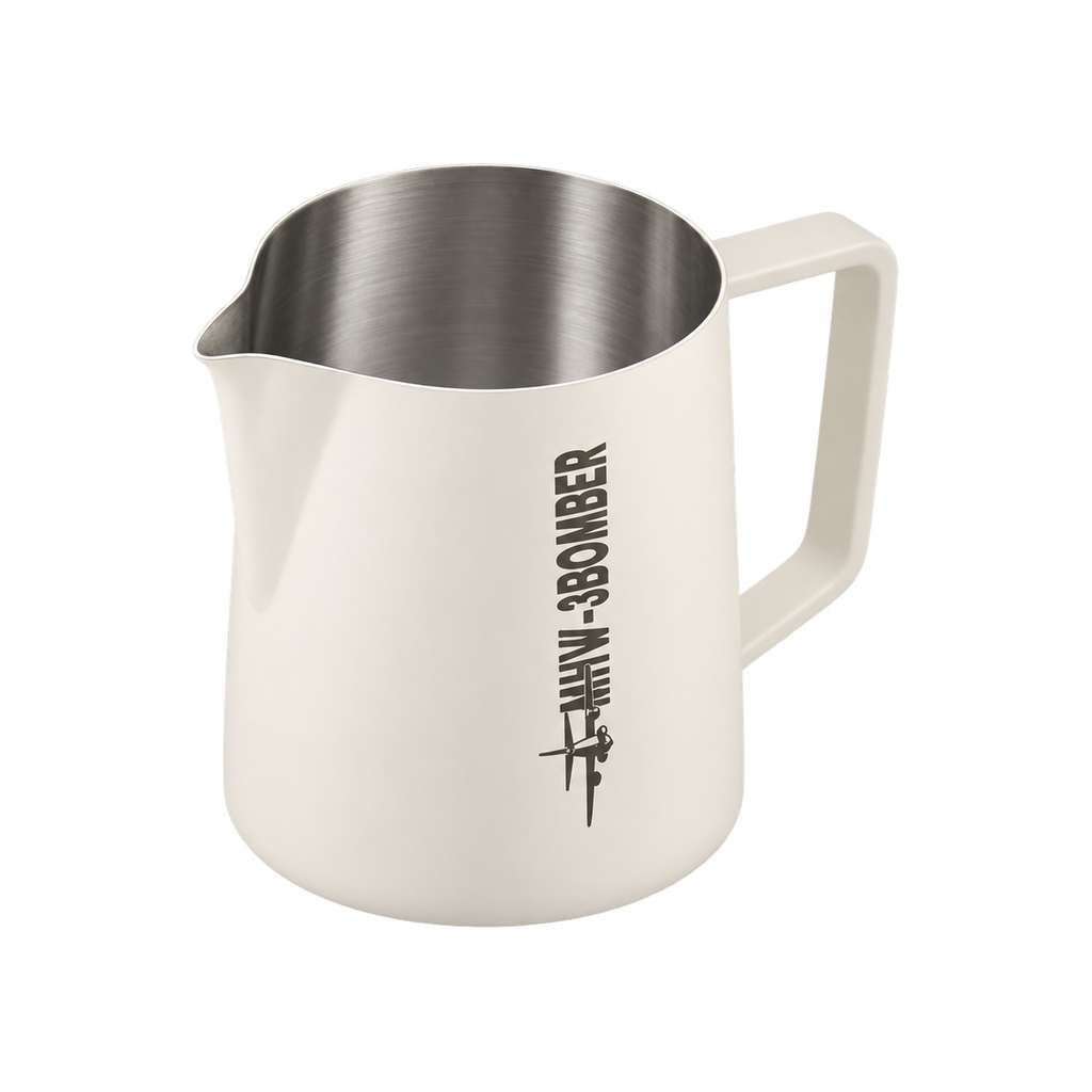 MHW-3Bomber Milk Pitcher 5.0 Off-White — product view on transparent background