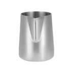 Crema Pro 360ml Polished Milk Jug Pitcher — square product photo with transparent padding