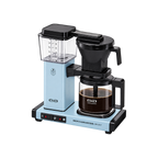 Moccamaster KBG Select Coffee Machine — Baby Blue — matching product angle on transparent background