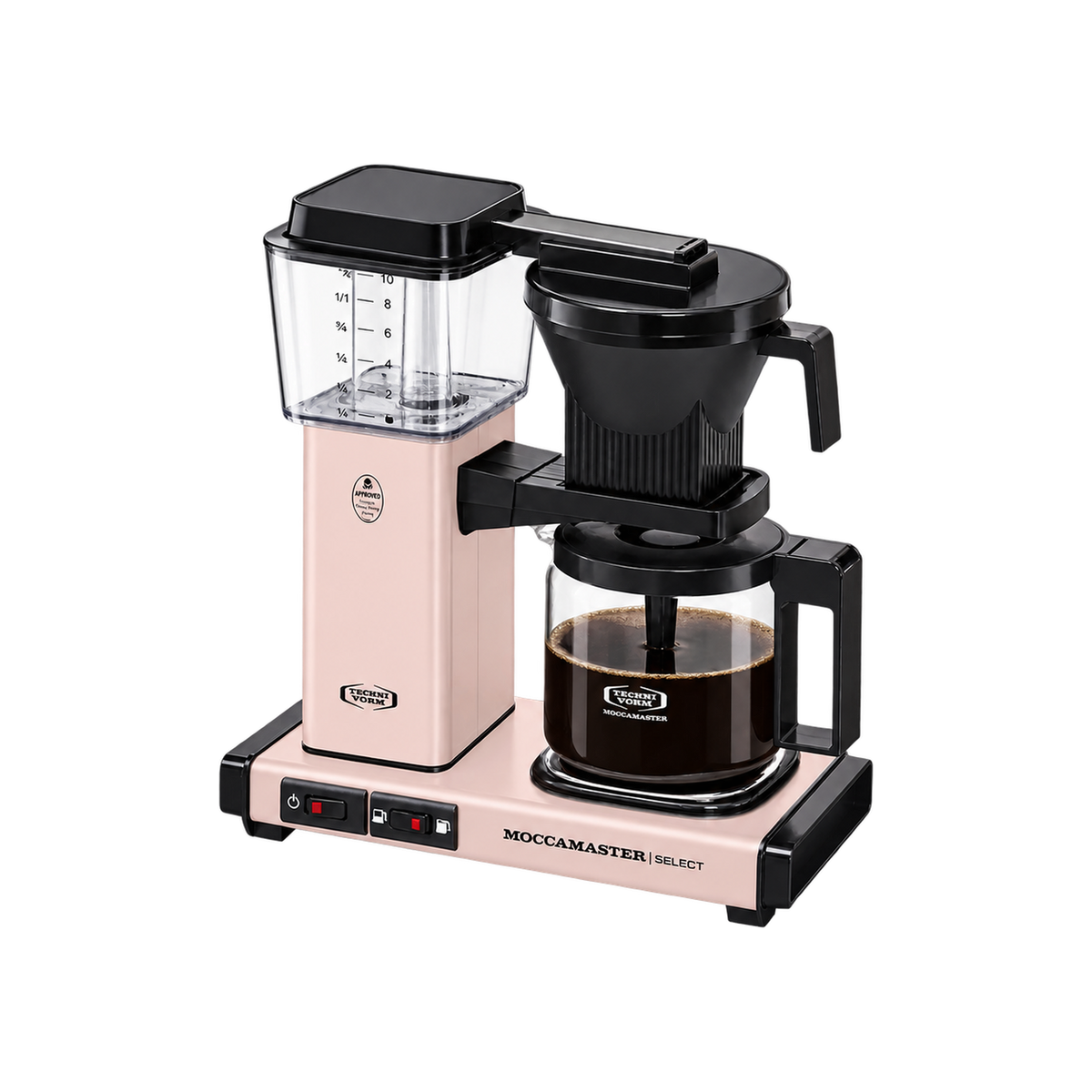 Moccamaster KBG Select Coffee Machine — Cherry Blossom — matching product angle on transparent background