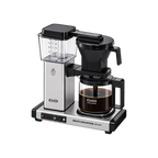 Moccamaster KBG Select Coffee Machine — Polished Silver — matching product angle on transparent background