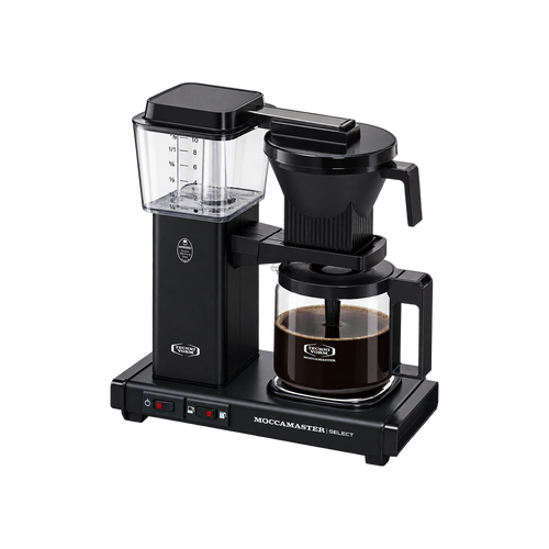 Moccamaster KBG Select Coffee Machine — product view on transparent background