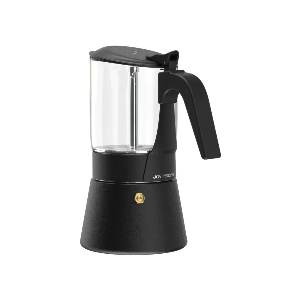 ClearBrew™ Moka Pot by Joy Resolve — square product photo with transparent padding