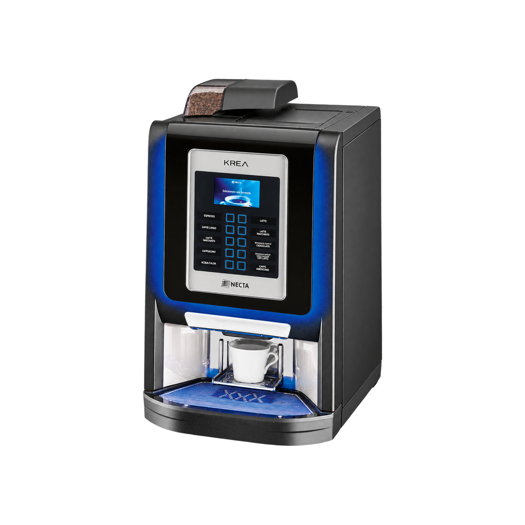 Necta Krea Prime Espresso Machine — product view on transparent background
