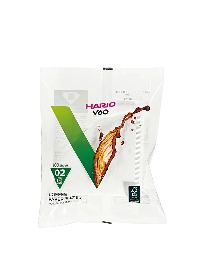 Hario Brown Paper Filters - V60-02 - 100pcs