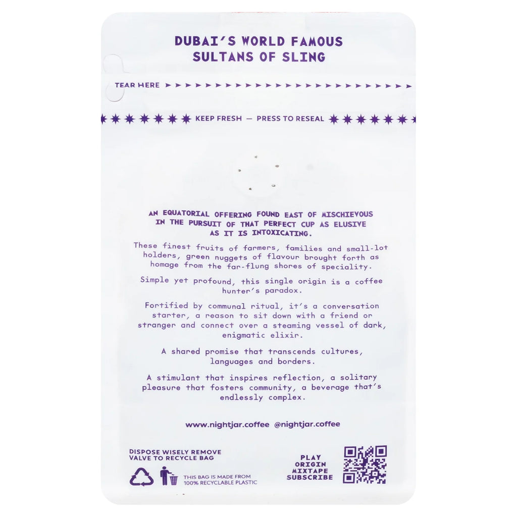 El Salvador - Santa Matilde - BeanBurds NightJar Coffee 225g (9–11 cups) / Whole Bean Coffee Beans