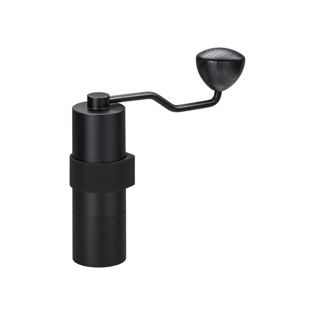 Normcore Manual Coffee Grinder V2 — product view on transparent background