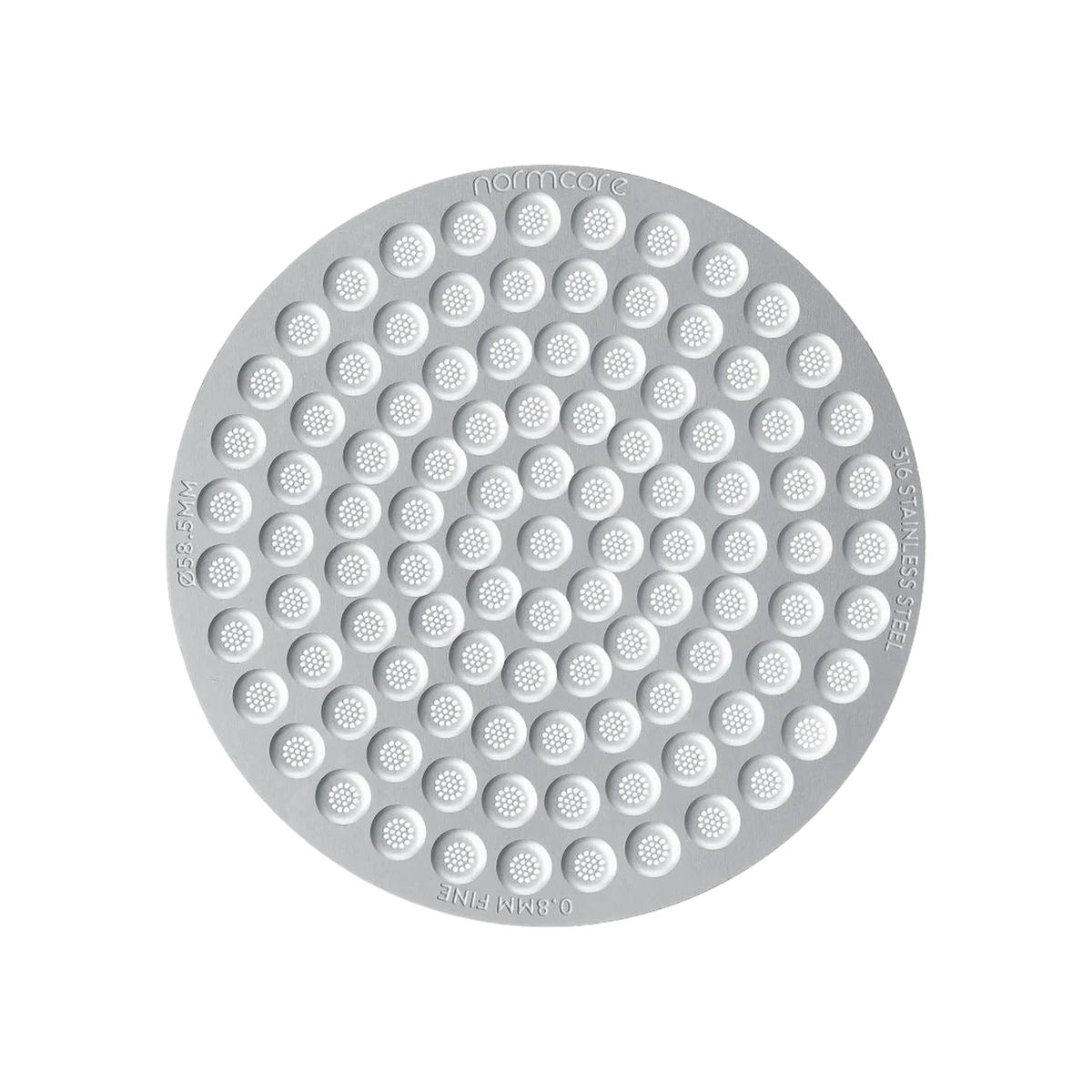 Normcore Ultra-Slim 0.8mm Puck Screen 316 Stainless Steel