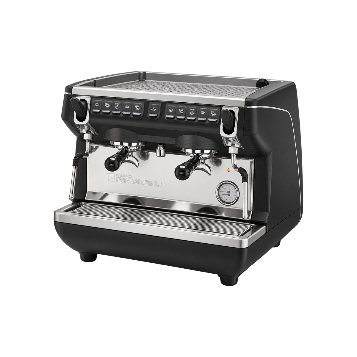 Nuova Simonelli Appia Life Compact 2 Group Volumetric — product view on transparent background