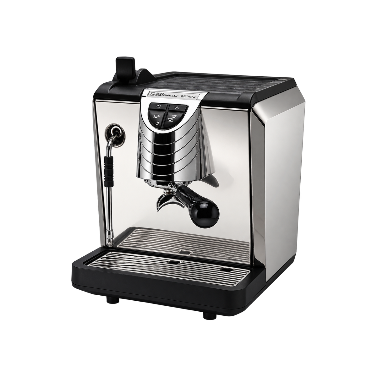 Nuova Simonelli Oscar II with OPV Kit — product view on transparent background