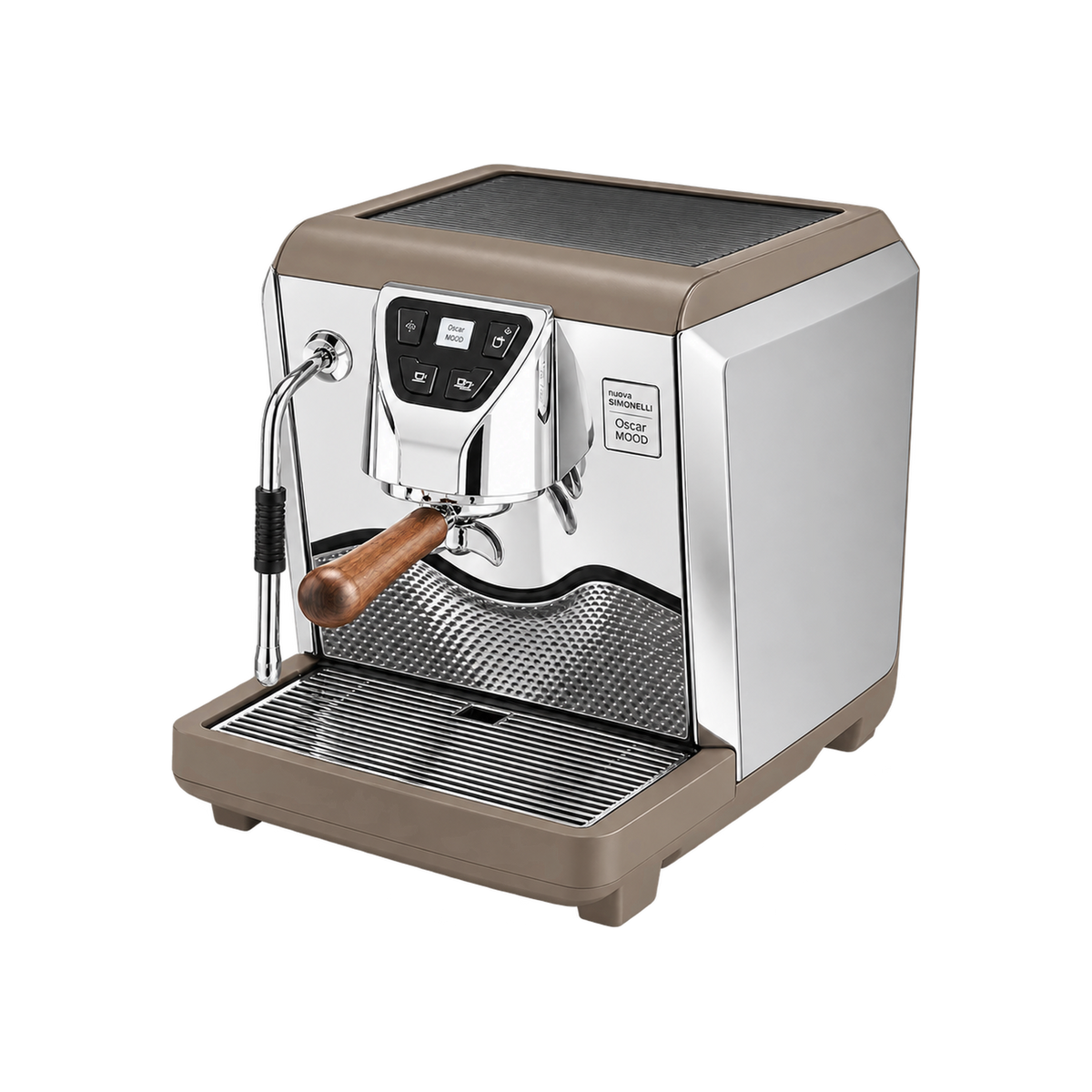 Nuova Simonelli Oscar Mood — Taupe — matching product angle on transparent background
