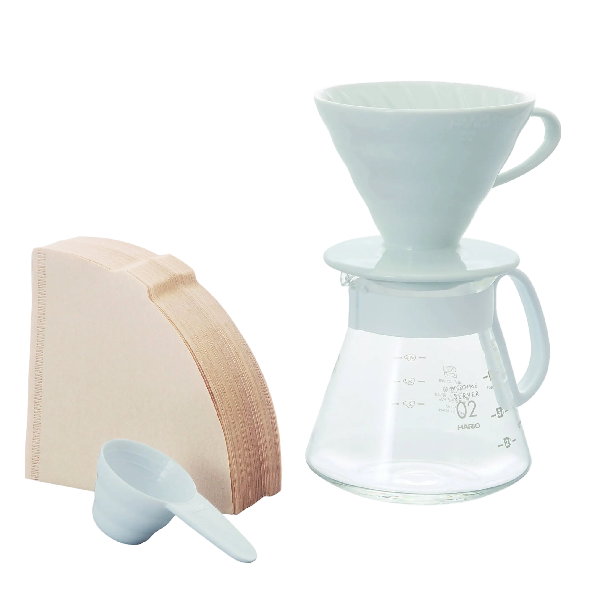 Hario V60 - 01 Ceramic Pot Set - Red