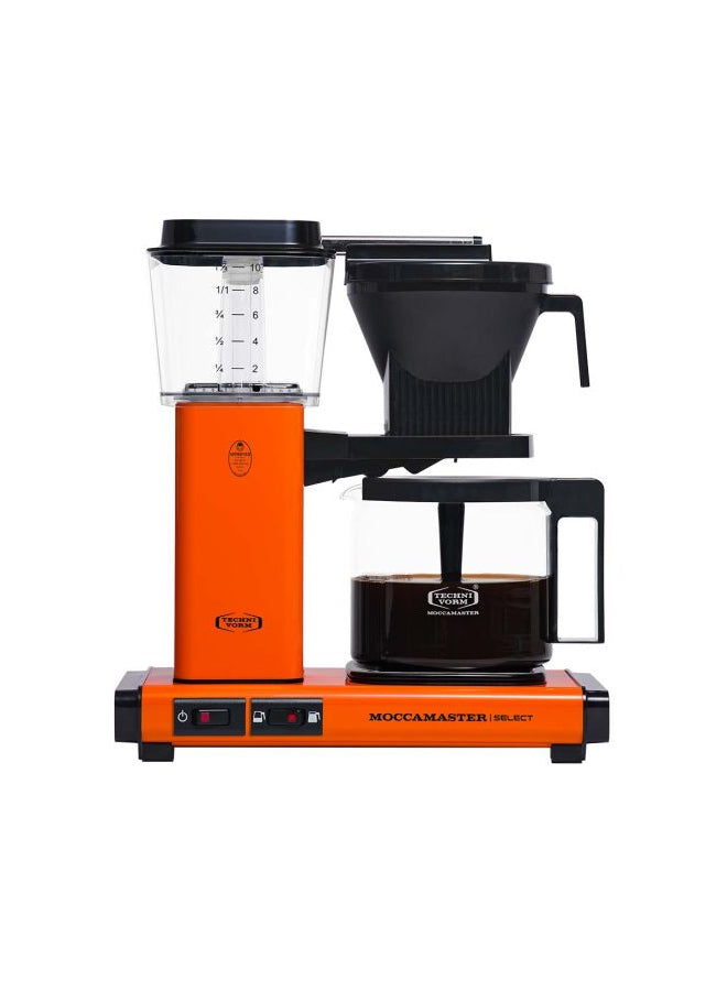 Moccamaster KBG Select Coffee Machine - Orange