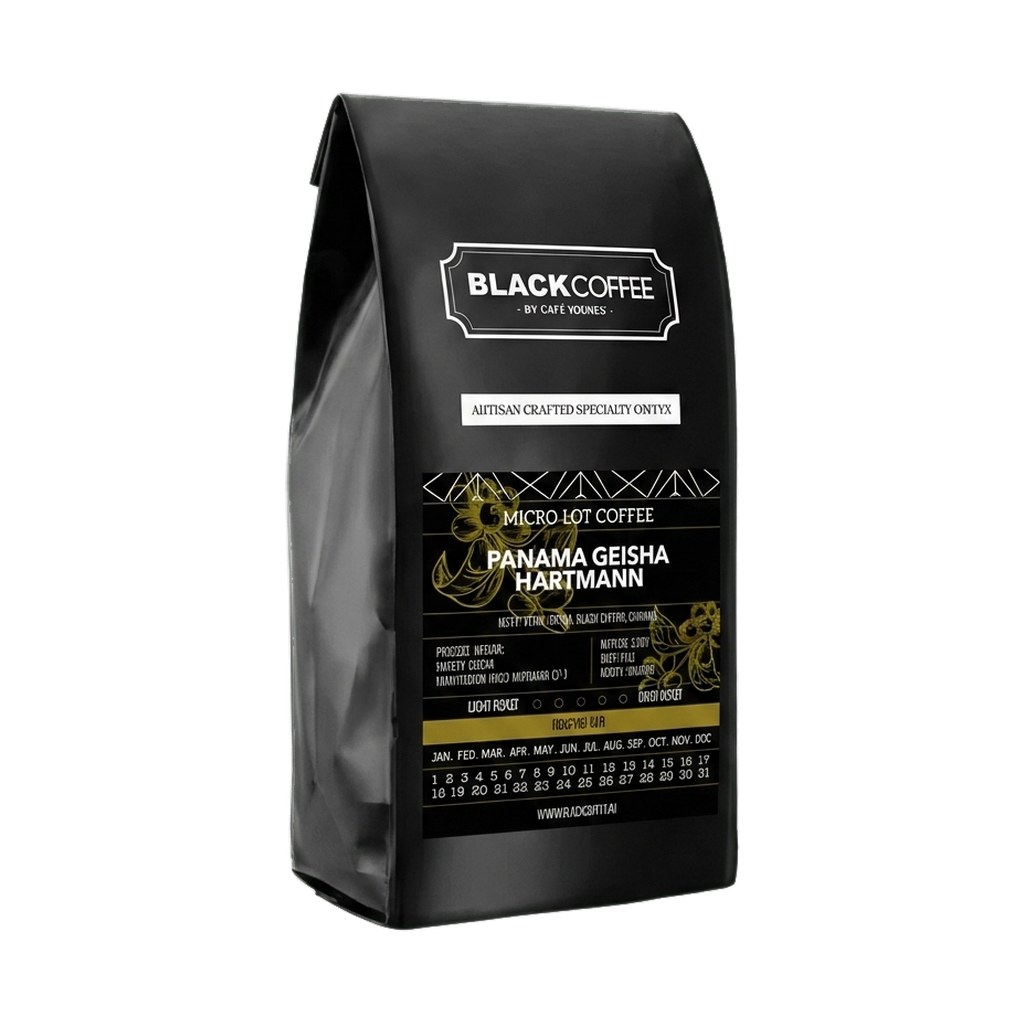 Panama Geisha Hartmann — upright transparent coffee hero
