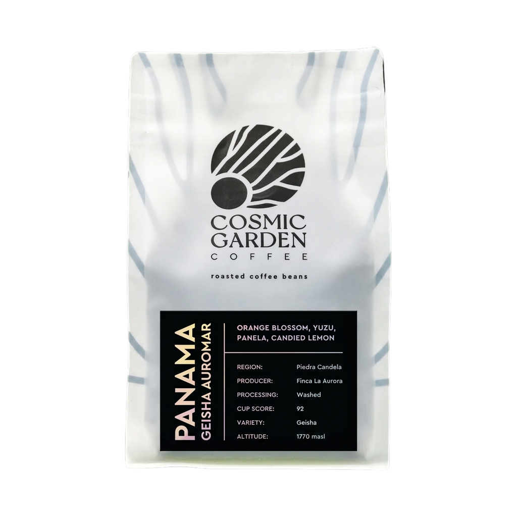 Geisha Firestone — upright transparent coffee hero