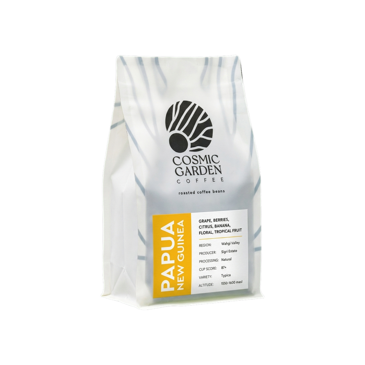 Papua New Guinea Sigri Estate — square product photo with transparent padding