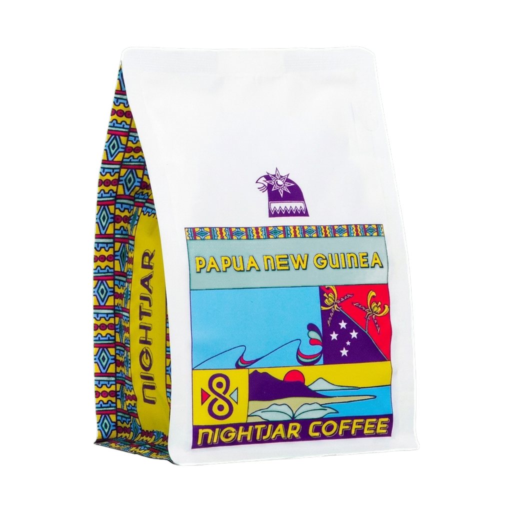 Papua New Guinea - Sigri Natural — upright transparent coffee hero