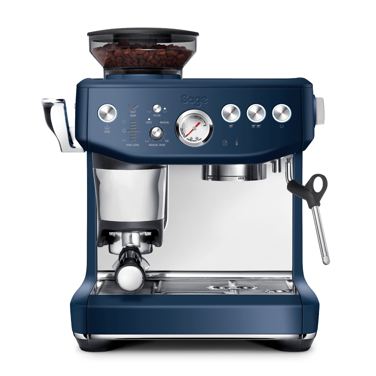 Sage Barista Express™ Impress Bundle - Limited Offer - BeanBurds Breville Damson Blue Coffee Makers & Espresso Machines