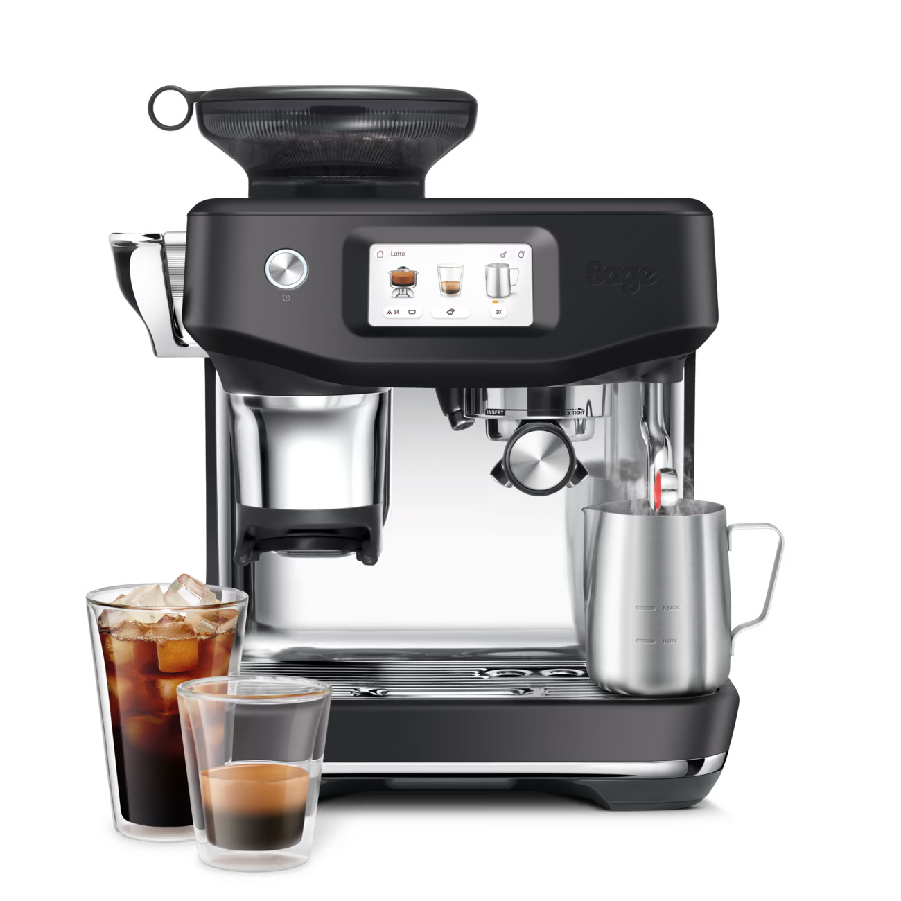 the Barista Touch™ Impress – with Cold Extraction - BeanBurds Breville Black