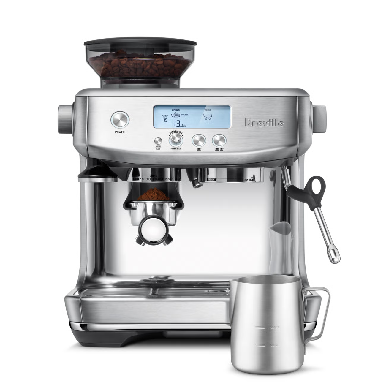 The Barista Pro - BeanBurds BRG Group Steel Coffee Machine