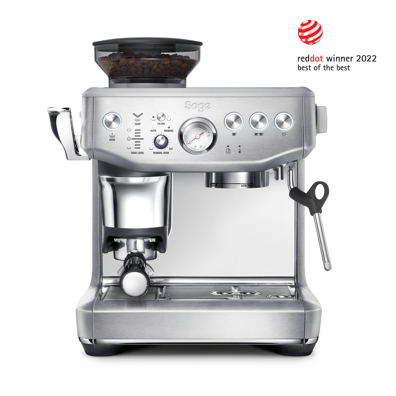 Breville Sage Barista Express™ Impress Bundle - Limited Offer - BeanBurds Breville Brushed Stainless Steel Coffee Makers & Espresso Machines