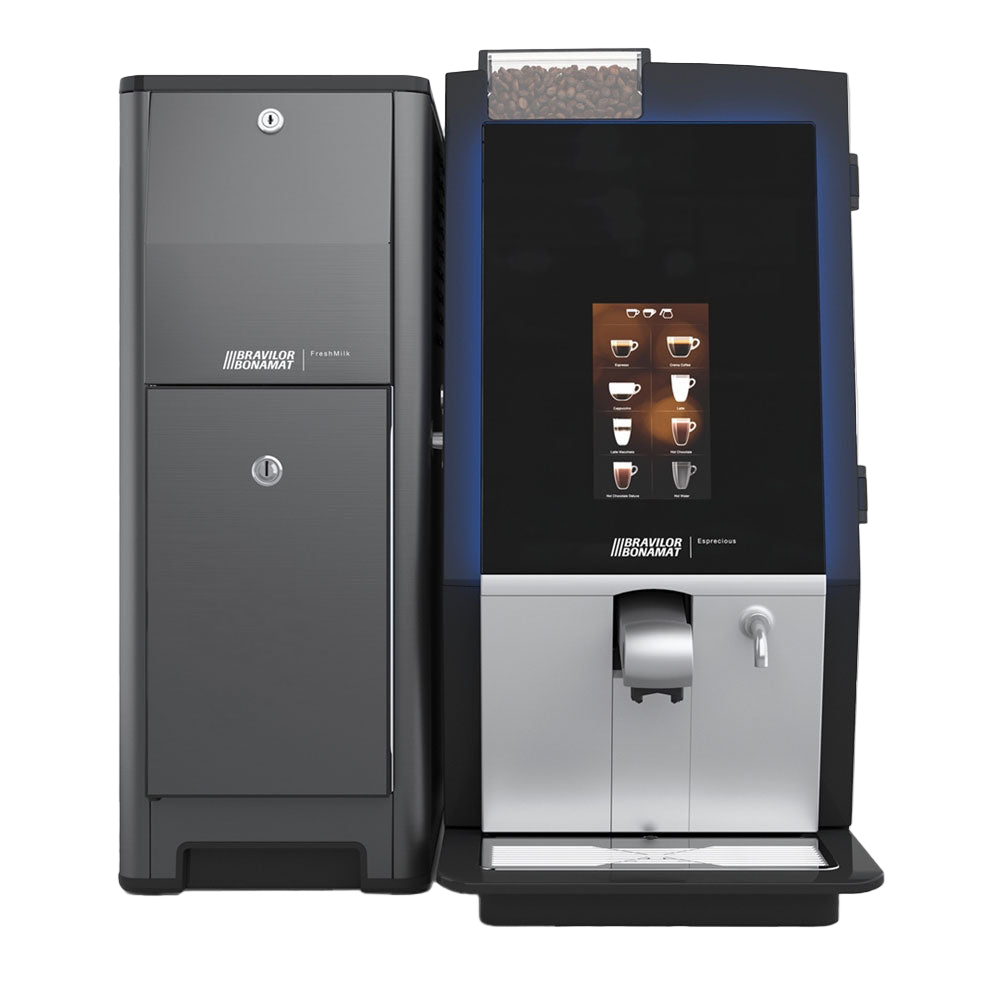 Bravilor Bonomat Esprecious 21L including Fridge (2 grinders)