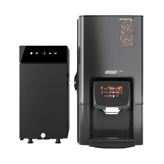 Bravilor Bonomat Sego 12L with fridge - BeanBurds Intellect Coffee Coffee Machine