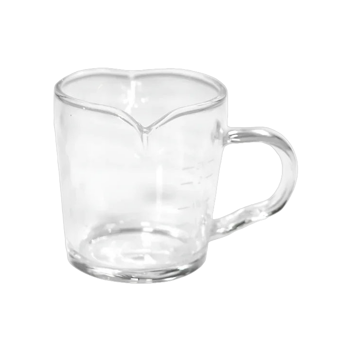 Precise - 2.4oz Shot Glass with Double Spouts and Handle — square product photo with transparent padding